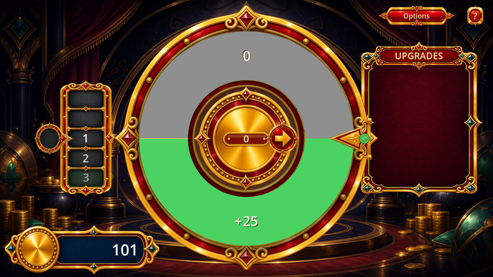 Wheely Lucky prize wheel gameplay preview.